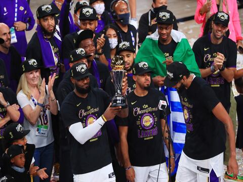 Los Lakers de LeBron derrotan al Heat y son los campeones de la NBA en la &#039;burbuja&#039; de Disney World