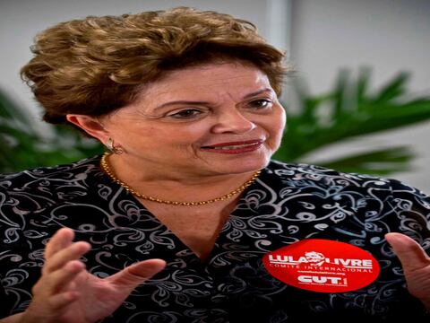 Lula seguirá en carrera, dice Dilma