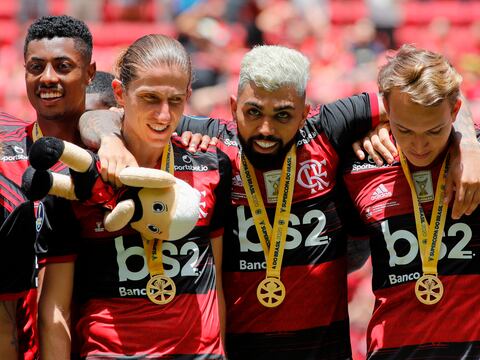 Flamengo viene a Ecuador en medio de festejos por haber ganado la Supercopa de Brasil