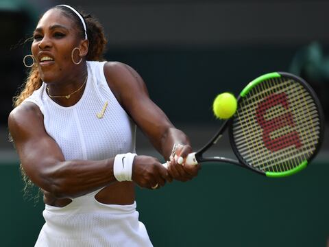 Serena Williams derrota a eslovena y pasa de ronda en Wimbledon