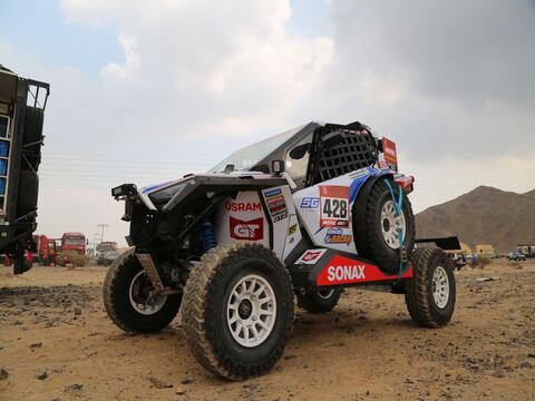 Sebastián Guayasamín, ‘a fondo’ en una nueva incursión al Rally Dakar