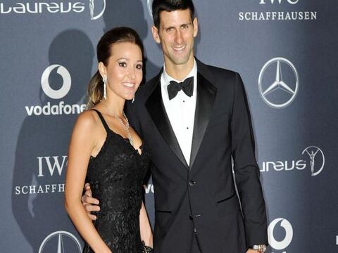 El tenista Novak Djokovic se casó con su novia Jelena Ristic