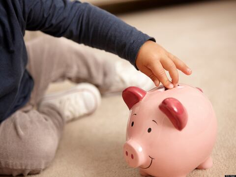 La cultura del ahorro en la familia se puede empezar con una alcancía