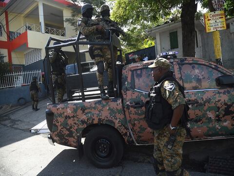 Siete extranjeros arrestados en Haití en posesión de armas