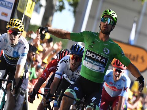 Eslovaco Peter Sagan vence en la quinta etapa del Tour de Francia