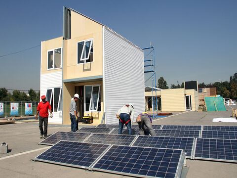 Crean la primera villa solar de Latinoamérica
