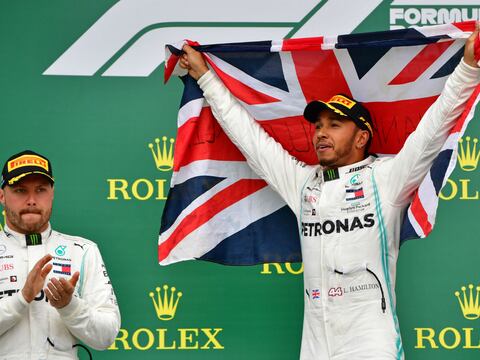 F1: Lewis Hamilton logra un sexto triunfo récord en Gran Premio de Gran Bretaña