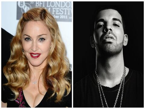 Drake dice que no tuvo asco, solo se sorprendió con el beso de Madonna