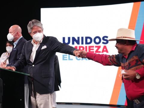 Guillermo Lasso superó a Yaku Pérez en votación