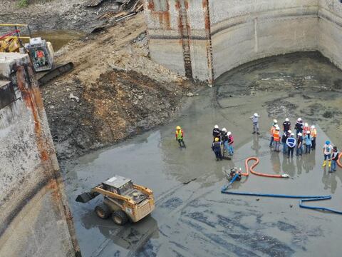 Trabajos en Las Esclusas alcanzan los 10 metros de profundidad, algo inédito  