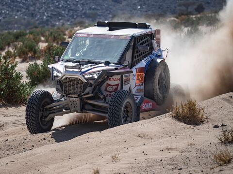 Sebastián Guayasamín regresa al top 20 de su categoría en la novena etapa del Rally Dakar