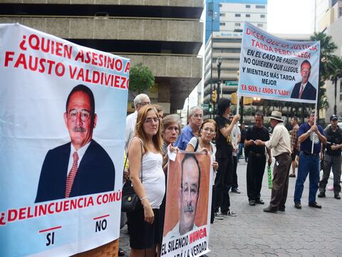 Madre de Fausto Valdiviezo ya no lucha por justicia
