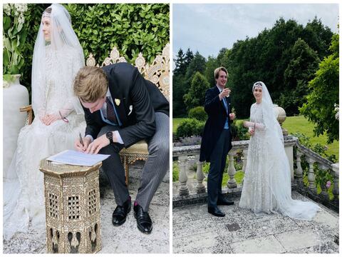 La princesa Raiyah de Jordania se casa en la primera boda real desde el brote de coronavirus