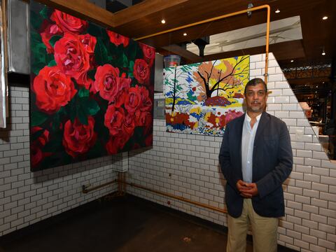 Paisaje ecuatoriano inspira a Ricardo Dávila en su exposición en Mercado del Río