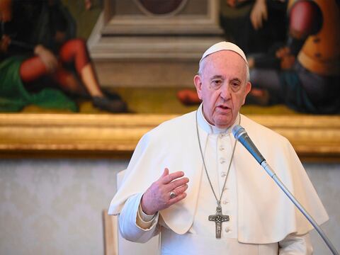 Papa Francisco: 'Los homosexuales son hijos de Dios y tienen derecho a estar en una familia'