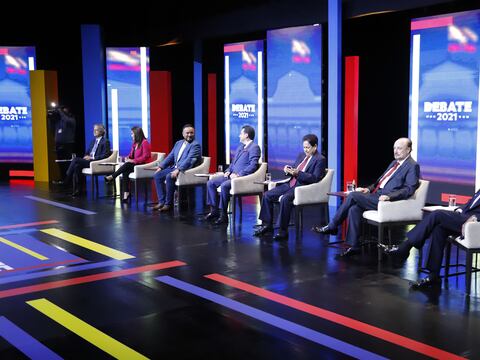 Debate presidencial: reformas para transparentar la contratación pública y combatir la corrupción fue la propuesta coincidente entre los candidatos