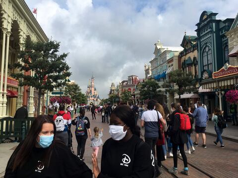 Disneylandia París reabrió sus puertas a los visitantes