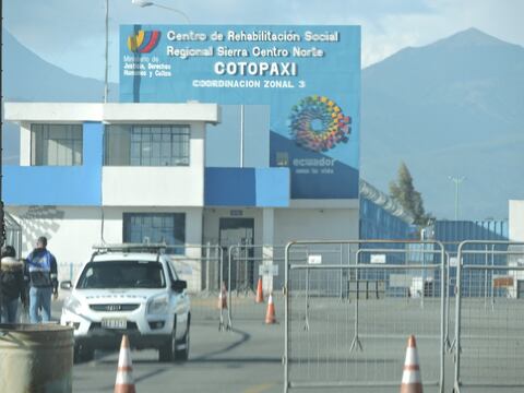Un interno muere por disparos en  cárcel de Cotopaxi