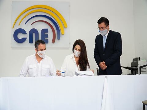 Partido político SUMA inició el trámite para la inscripción de Guillermo Celi y Verónica Sevilla para la contienda electoral de 2021