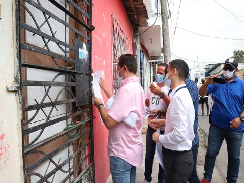 Cabildo sanciona a 40 viviendas del Cristo del Consuelo, sur de Guayaquil, por propiciar multitudinaria fiesta 
