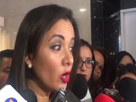 Marcela Aguiñaga: No pienso ser parte de un gobierno que cogobierne con el 'bucaramato'