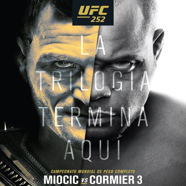 Cartelera estelar de UFC 252: O’Malley vs. 'Chito' Vera y Miocic vs. Cormier
