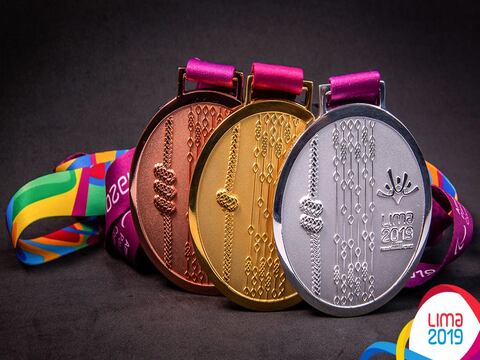 Presentados los diseños de medallas para Juegos Panamericanos Lima 2019 ​