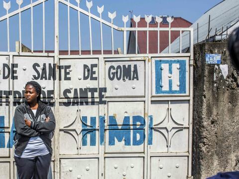 Muere primer paciente con ébola en Goma, en el Congo