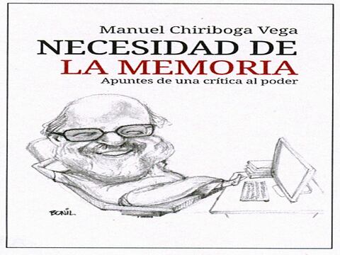Manuel Chiriboga presentará publicación