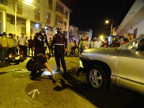 Menor murió arrollado por un bus en La Libertad