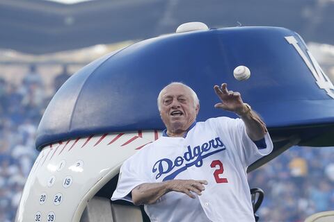 Falleció Tommy Lasorda, legendario mánager de los Dodgers de Los Ángeles y ganador de 2 series mundiales