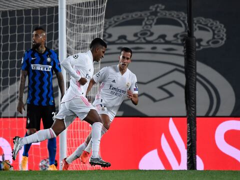 Rodrygo salva al Real Madrid marcando el gol de la victoria frente al Inter