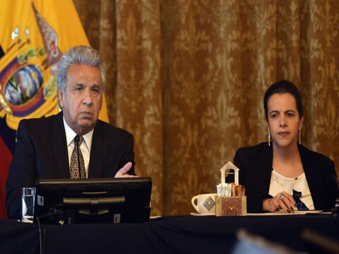 El presidente Lenín Moreno anunció que acatará, si la Asamblea resuelve la censura y destitución de María Paula Romo