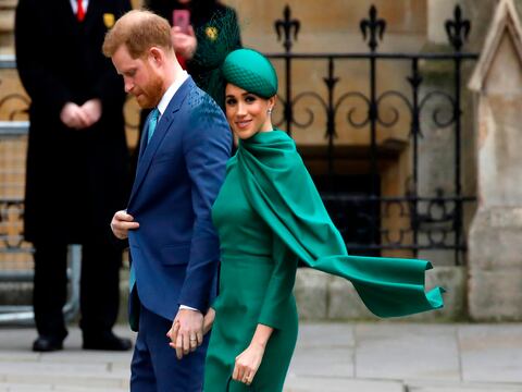 El príncipe Enrique y Meghan Markle cumplen su último compromiso como miembros de la realeza británica