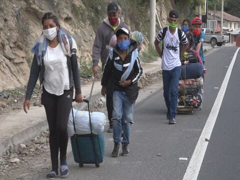 Ecuador alerta sobre salida masiva de venezolanos rumbo a la frontera