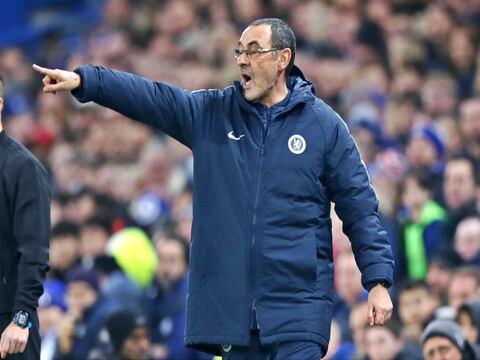 Para Sarri, DT del Chelsea, la final contra el Manchester City definiría su futuro