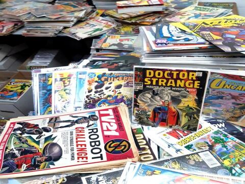 Un acumulador compulsivo llenó su casa con cómics y otros objetos valorados en $5 millones