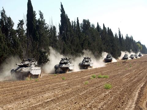 Se alista incursión terrestre en Gaza