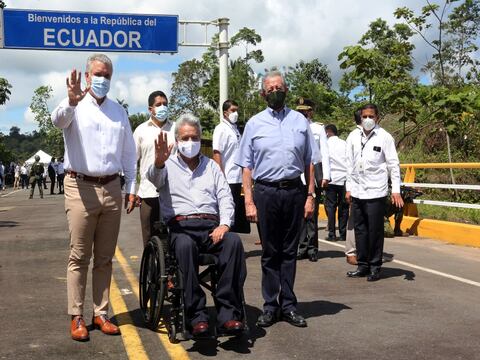 Encuentro fronterizo entre presidentes Iván Duque y Lenín Moreno, primera cita presencial desde marzo  