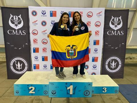 Ecuador es segundo en VII Campeonato Panamericano de Apnea indoor
