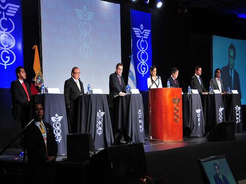 Debate presidencial de la Cámara de Comercio de Guayaquil tendrá un 'nuevo formato'