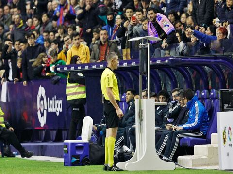 Real Madrid le gana 2 a 1 al Levante gracias al VAR