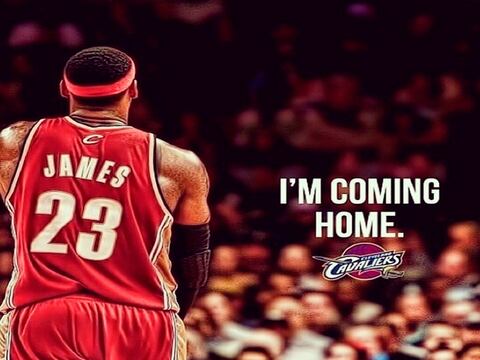LeBron James vuelve a los Cleveland Cavaliers