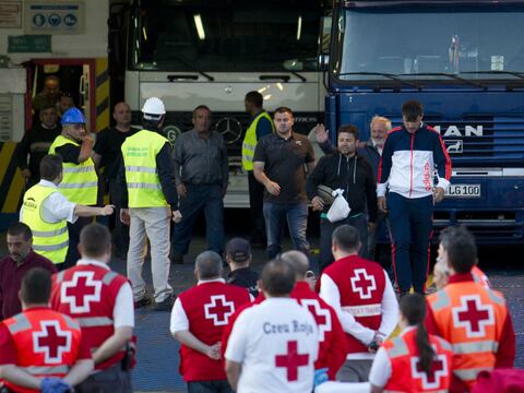 Ecuatorianos entre evacuados de ferry incendiado en Mallorca