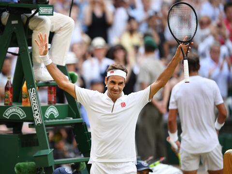 Roger Federer jugará la final de Wimbledon ante Novak Djokovic