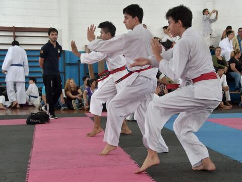 Selectivo de karate para varios torneos nacionales