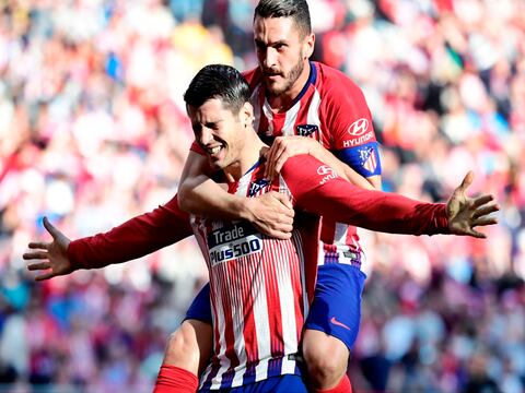 Morata anota su primer gol con el Atlético de Madrid en el triunfo 2 a 0 ante Villarreal