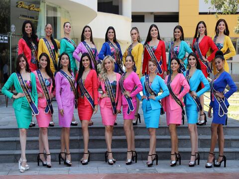 Miss Ecuador: este sábado se conocerá a la nueva representante, repase el perfil de las 20 candidatas