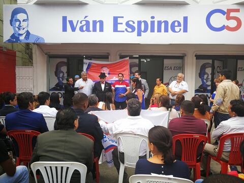 Movimiento de ministro Iván Espinel se organiza para comicios 2019