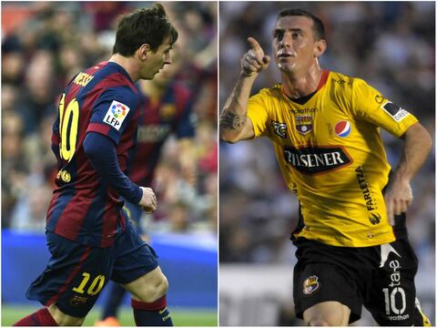 Lionel Messi anotó un penal al estilo del 'Kitu' Díaz